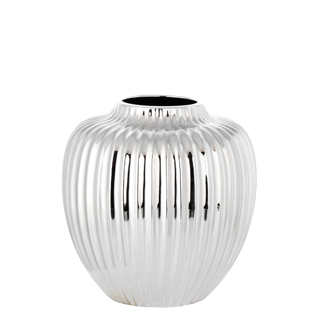 VASO ANFORA CON FESONI CM 21x23

